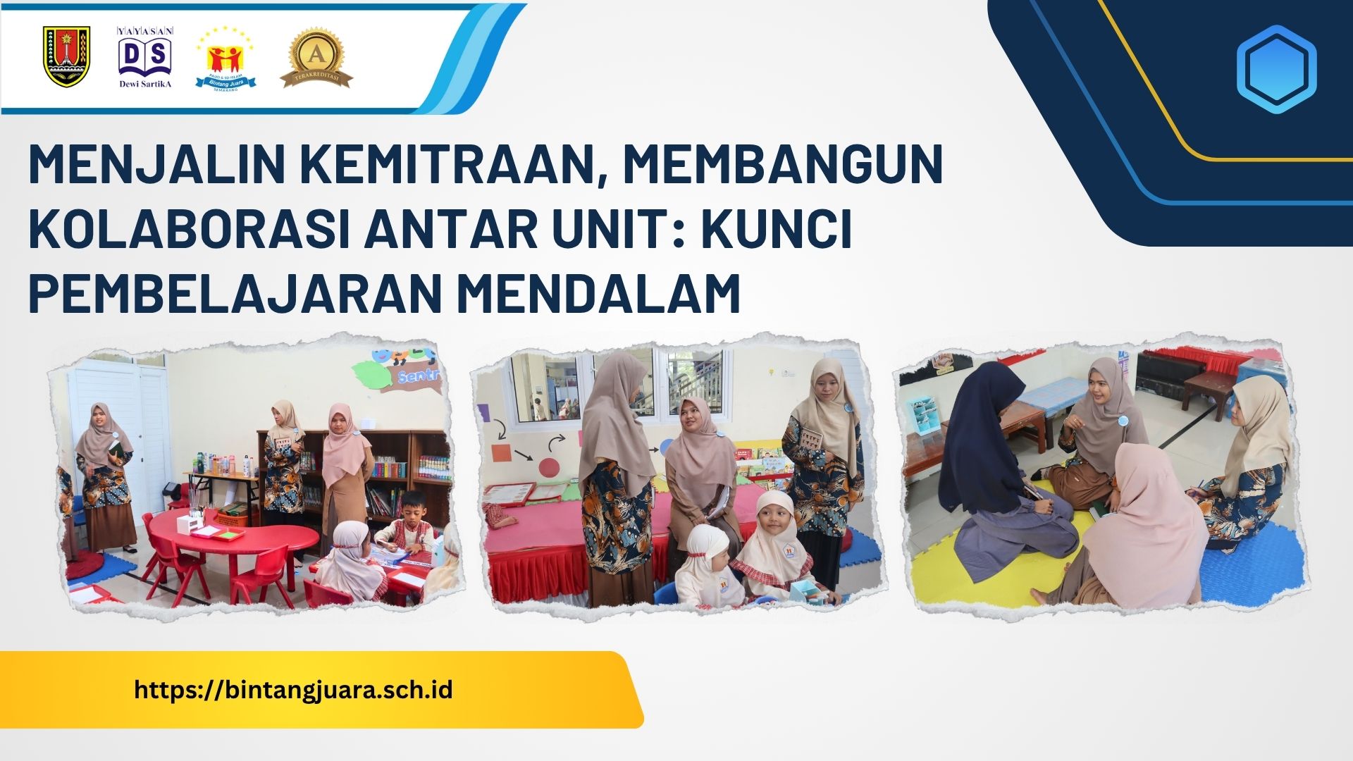 menjalin kemitraan membangun kolaborasi antar unit