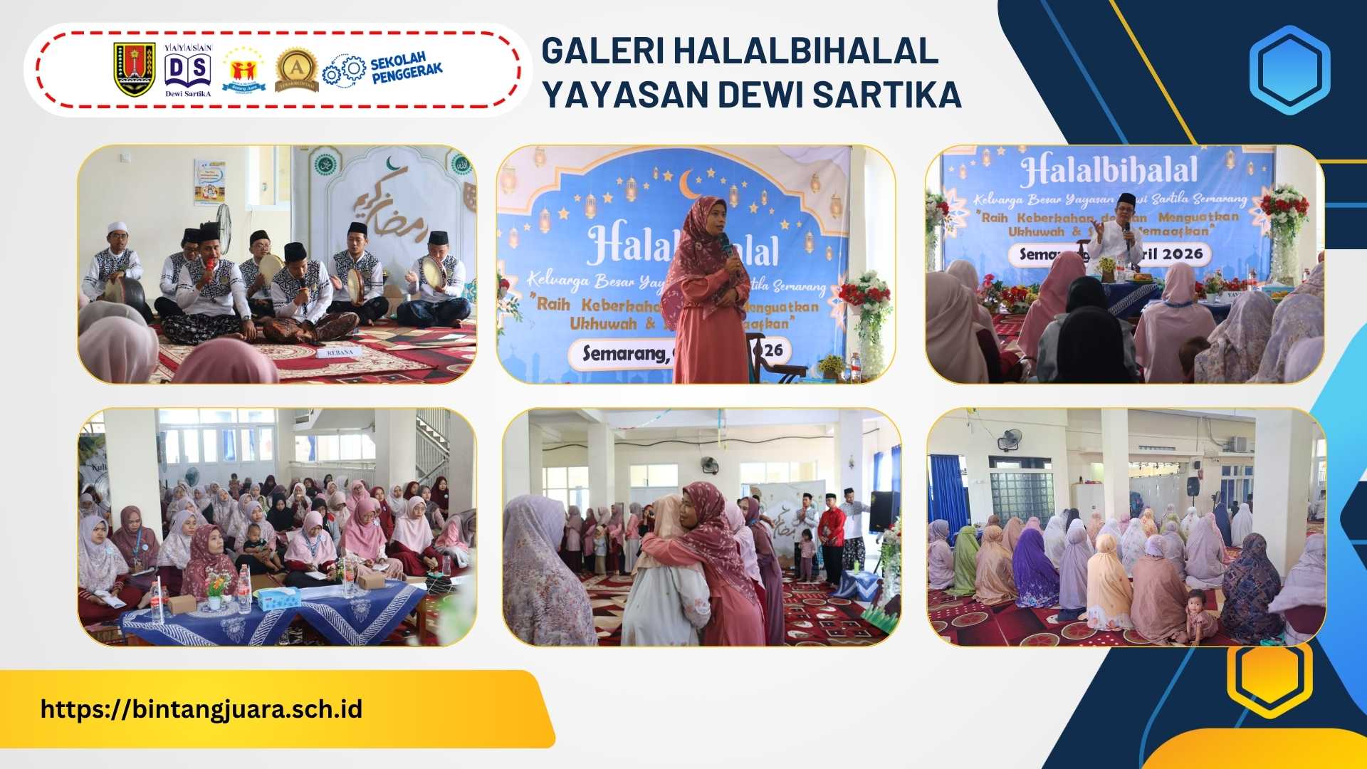 galeri halalbihalal yayasan dewi sartika