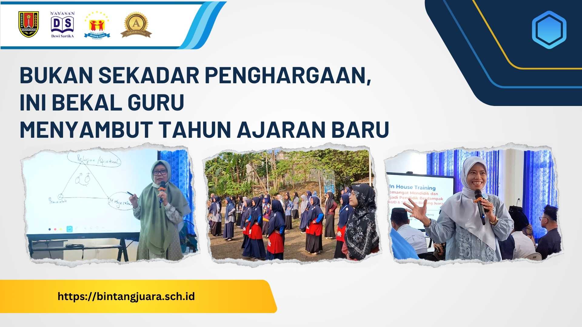 bekal guru menyambut tahun ajaran baru