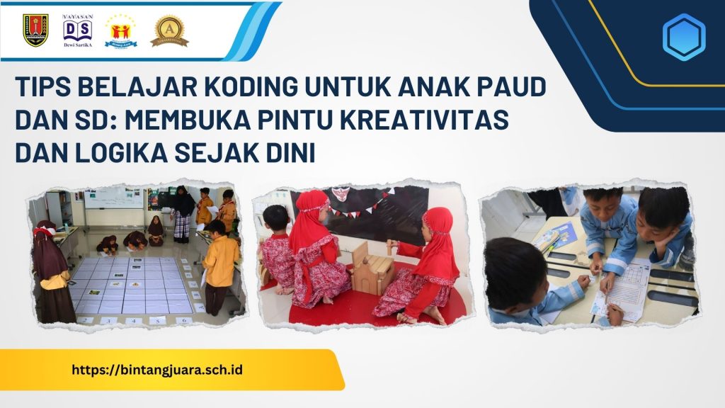 tips belajar koding untuk anak PAUD dan SD