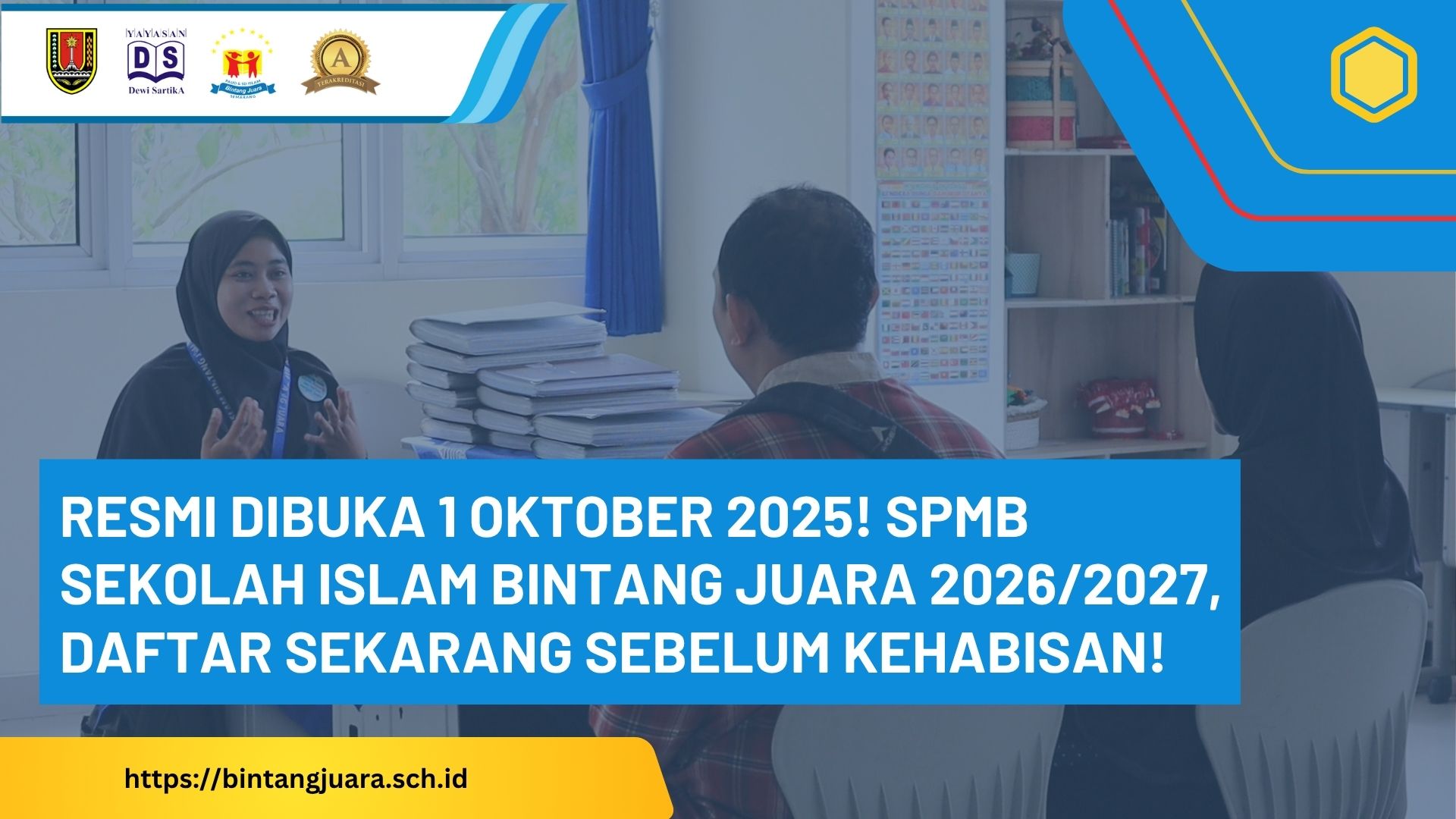 spmb sekolah islam bintang juara 20262027 resmi dibuka