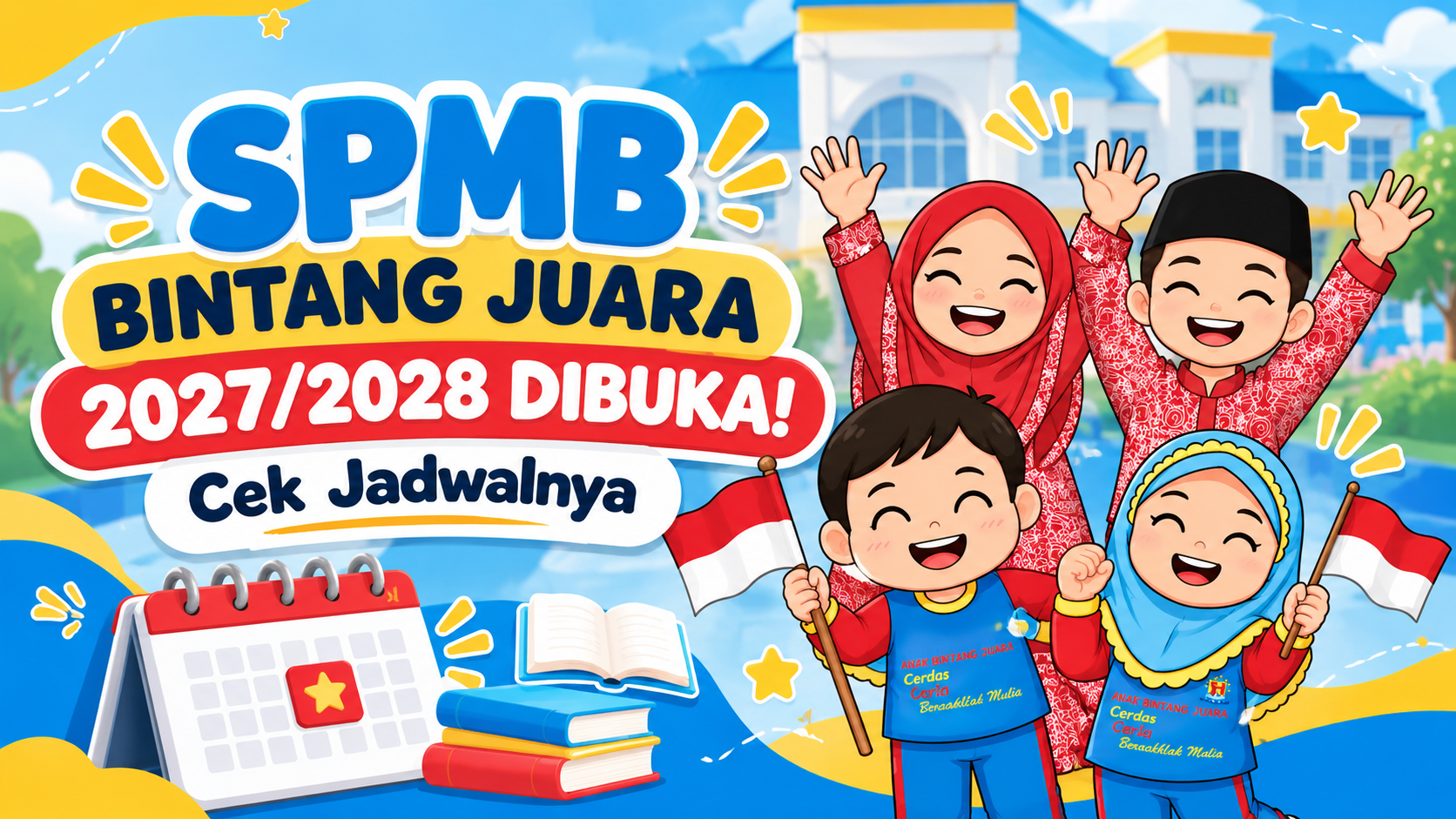 SPMB Sekolah Islam Bintang Juara 2027-2028 Dibuka